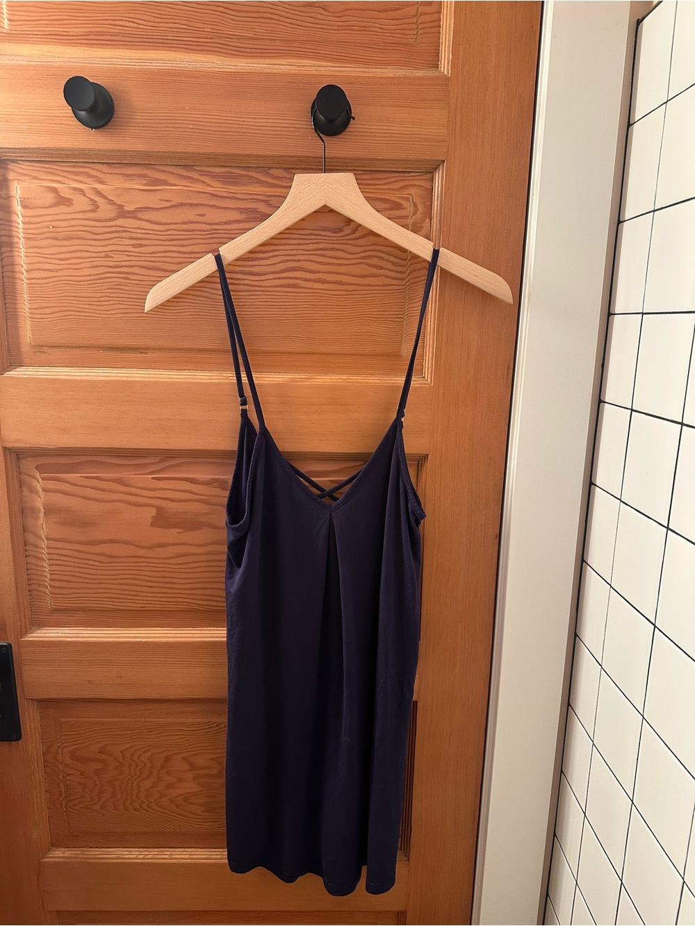 Navy Blue Nightgown